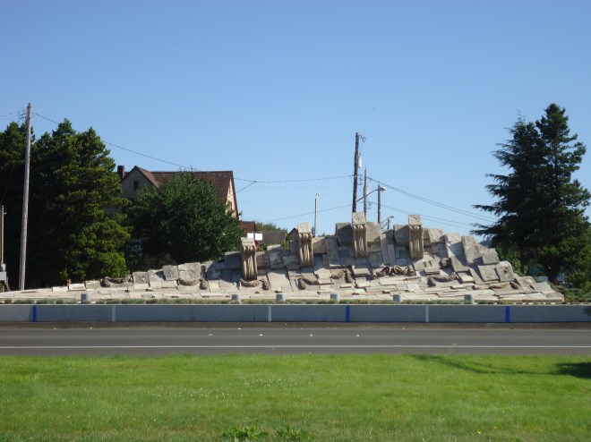 Weatherwax Building, Aberdeen High School Remains